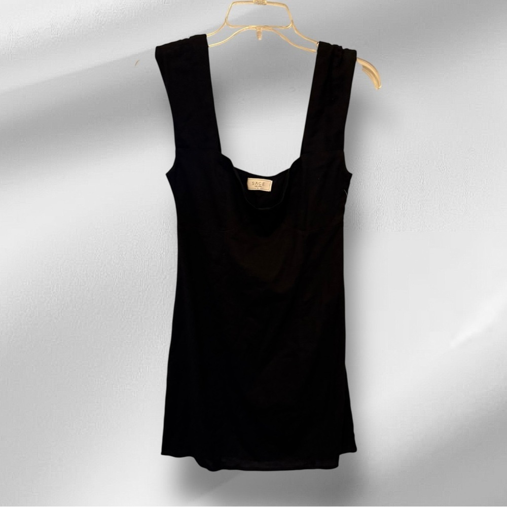 Sage the Label Black Mini Dress nwot